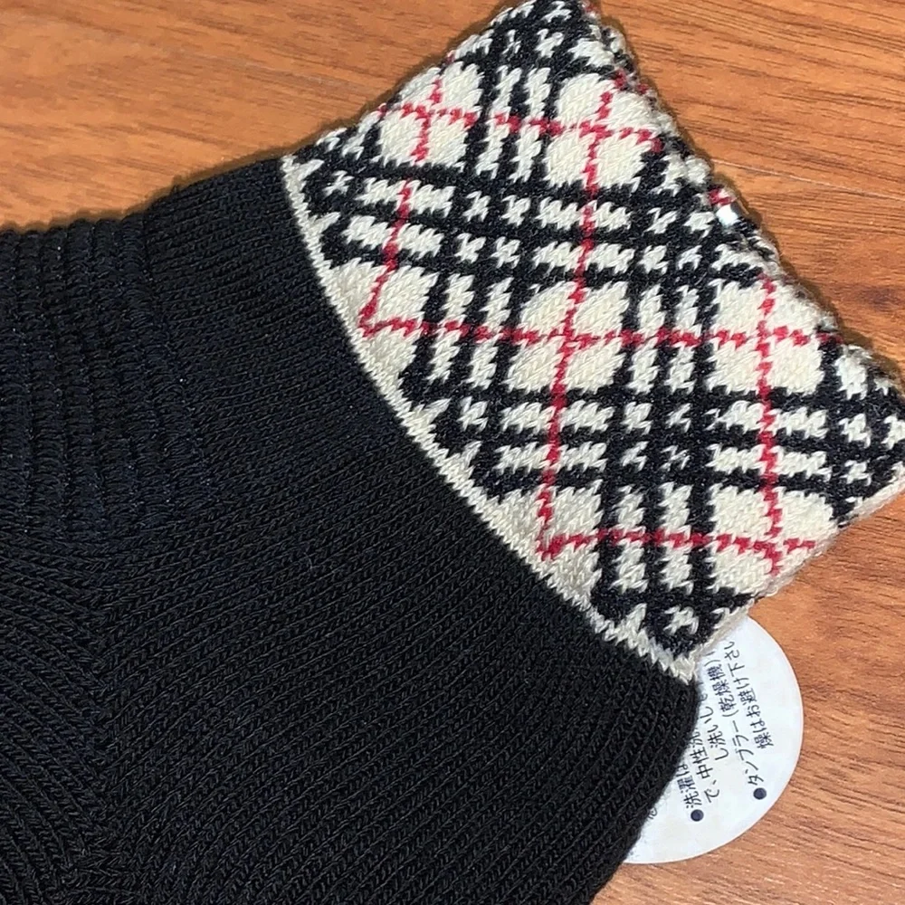 Authentic Burberry Socks with Cushioned Sole